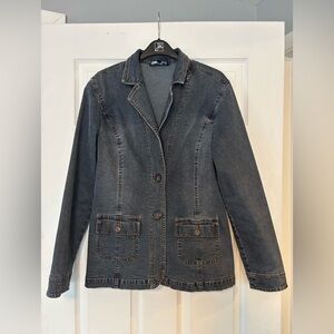 Denim blazer